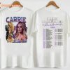 Carrie Underwood 2023 The Denim Rhinestones Concert Tour Dates T-Shirt