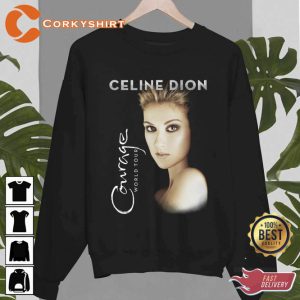 Celine Dion Memories Courage World Tour Album Graphic Unisex T-Shirt