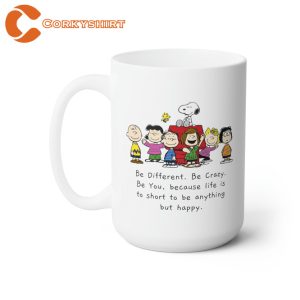 Charlie Brown Characters Snoopy Peanuts Ceramic Coffee Mug