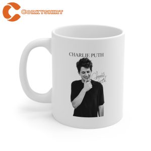 Charlie Puth Signature Gift for Fans Birthday Gift Funny Mug
