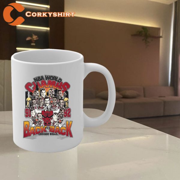 Chicago Bulls Back To World Champs Funny Mug