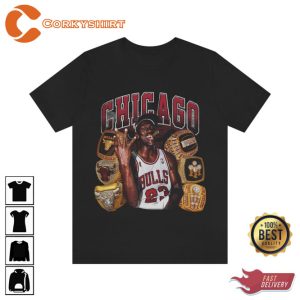 Chicago Bulls Michael Jordan 3peat 6 rings Basketball Sweatshirt