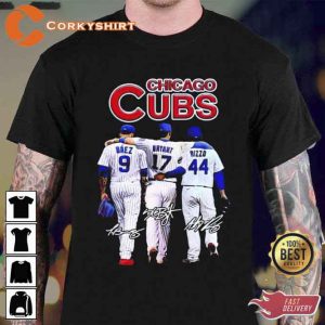 Cubs Willson Contreras Anthony Rizzo Kris Bryant And Javier Baez Unisex T- Shirt - Teeruto