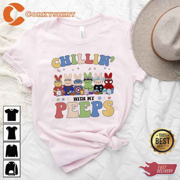 Chillin’ With My Peeps Avongers Oh For Peeps Sake Shirt