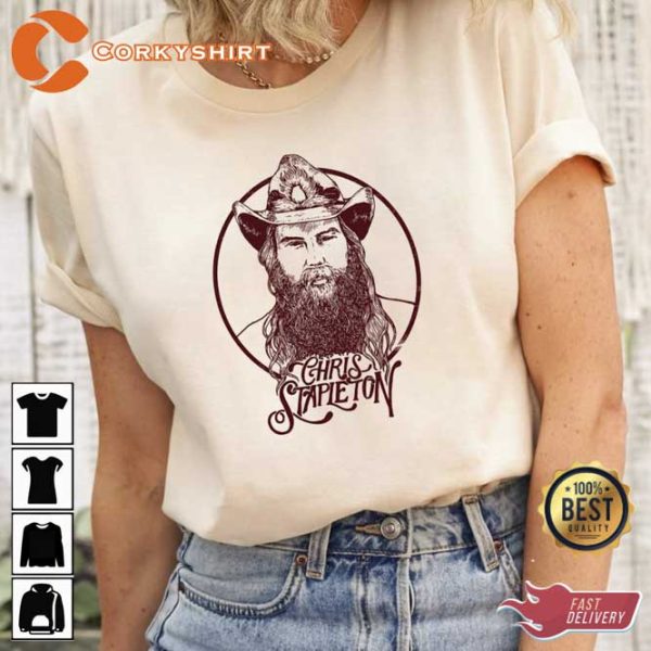 Chris Stapleton Concert Starting Over Country Music National Anthem Shirt