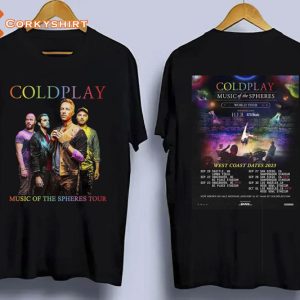Coldplay World Tour 2023 Live At River Plate T Shirt