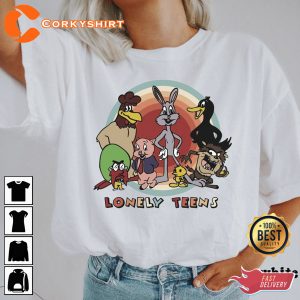 Comfort Colors Lonely Teens Bugs Bunny Short Sleeve Shirt