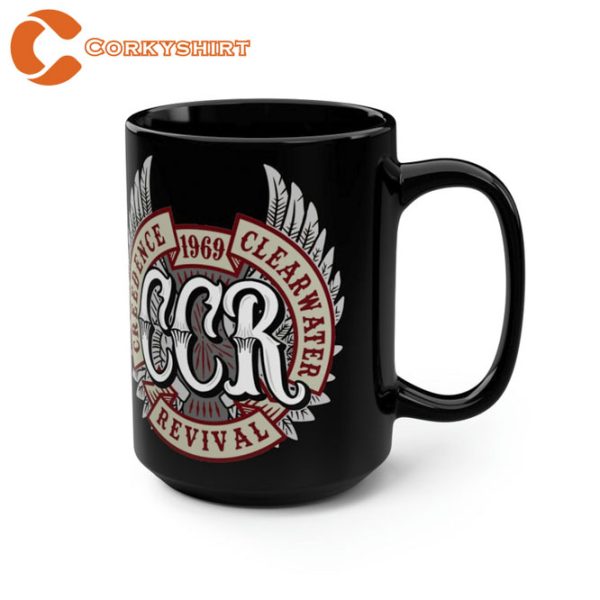 Creedence Clearwater Revival Black Coffee Mug