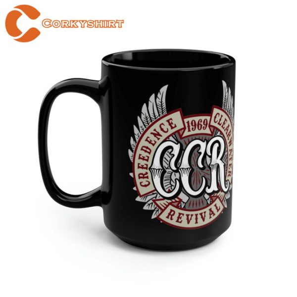 Creedence Clearwater Revival Black Coffee Mug