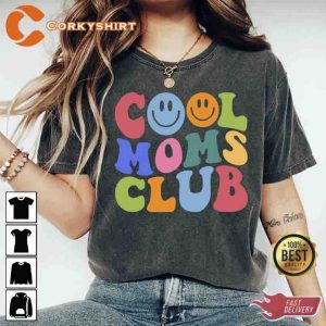 Cute Mother’s Day Cool Moms Club Mama T Shirt