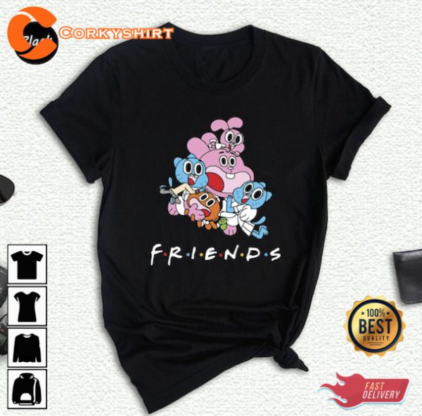 Cute The Amazing World of Gumball Cute Cartoon T-shirt