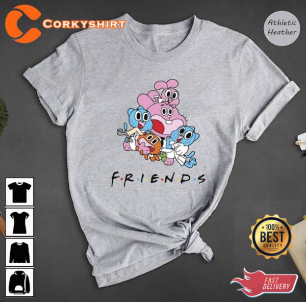 Cute The Amazing World of Gumball Cute Cartoon T-shirt
