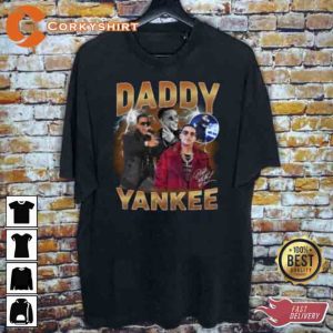 Daddy Yankee Legendaddy Unisex Short Sleeve Shirt Vintage Gift