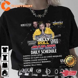 Daily Jelly Roll Daily Schedule Unisex T-Shirt Gift For Fan