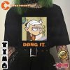 Dang It The Loud House Lincoln Loud Unisex Childish Cartoon T-shirt