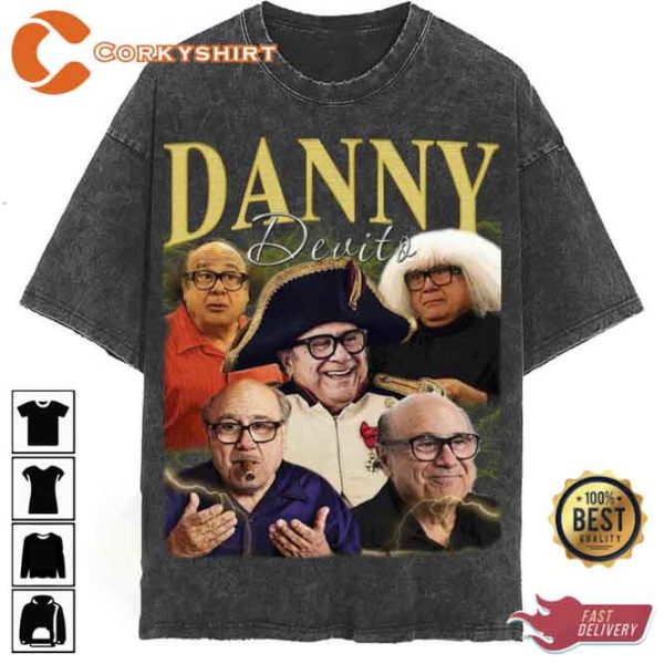 Danny Devito Actor Vintage Washed Shirts