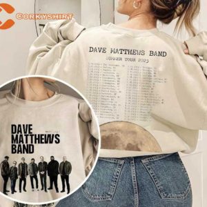 Dave Matthews Band Summer Tour 2023 Crash Into Me T-Shirt