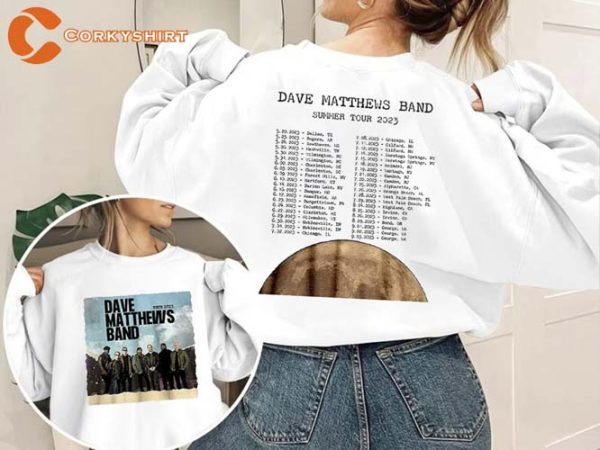 Dave Matthews Band Summer Tour 2023 Unisex T-shirt Sweatshirt
