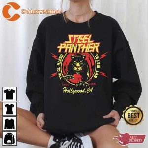 Death To All But Metal Tiger Logo Steel Panther Unisex Sweatshirt