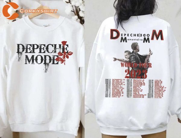 Depeche Mode 2023 Memento Mori World Tour Unisex T-Shirt