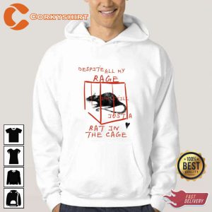 Despite All My Rage Rat In A Cage The Smashing Pumpkins Unisex Hoodie1