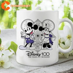 Disney 100 Years Of Wonder 2023 Mickey Minnie Coffee Mug