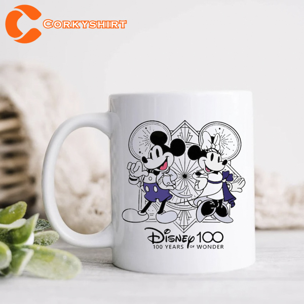 Disney 100 Years Of Wonder 2023 Mickey Minnie Coffee Mug