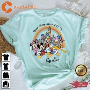 Disney 2023 Micky Mouse And Friends Group Vacation Shirt (2)