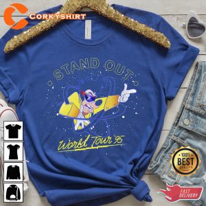Disney A Goofy Movie Goofy Stand Out World Tour '95 T-shirt