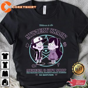 Disney Gravity Falls Mystery Shack Retro 90s Shirt