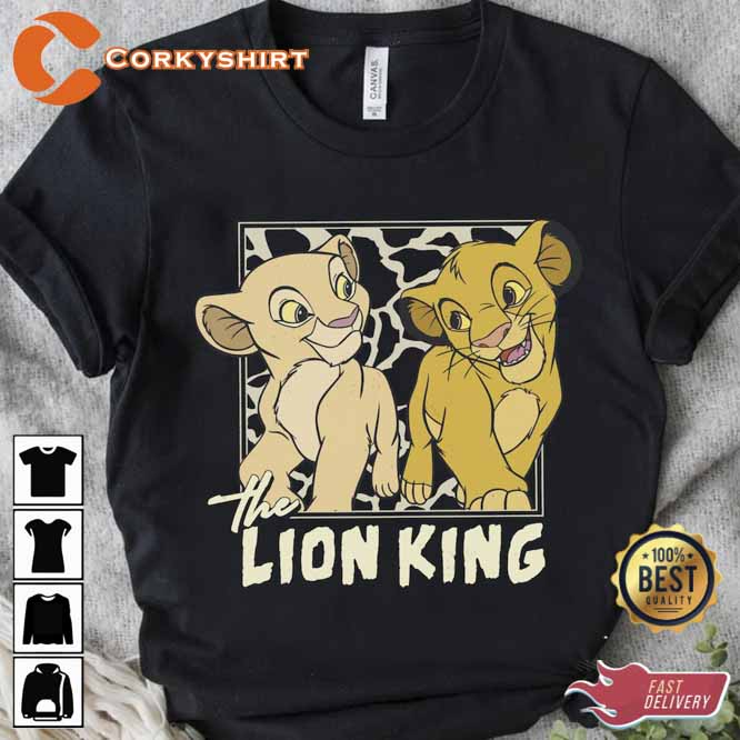 Disney Lion King Simba And Young Nala Hakuna Matata Shirt