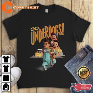 Disney Luca Go Underdogs Funny Movies Unisex Gift T-shirt