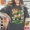 Disney Phineas And Ferb Group Poster Vintage Family Trip Vacation 2023 T-Shirt