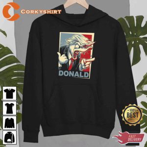 Donald Trump Disney Donald Hope Style Art Unisex T-Shirt2