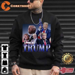 Donald Trump Im Back Vintage 90s Sweatshirt