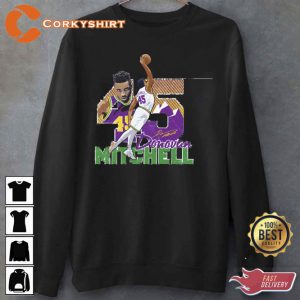 Donovan Mitchell American Professional Basketball Player Unisex T-Shirt