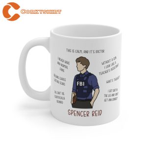 Dr Spencer Reid TV Quotes Merchandise Coffee Mug