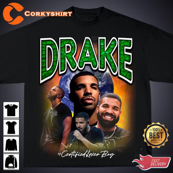 Drake Hip Hop Streetwear Rapper Design Shirt For Fans