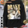 Drake It’s All A Blur Tour 2023 with 21 SAVAGE Vintage 90s Rap Shirts