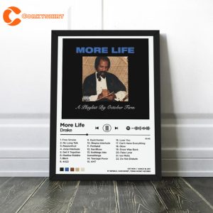 Drake Rapper Music More Life Album Tracklist Poster (1)