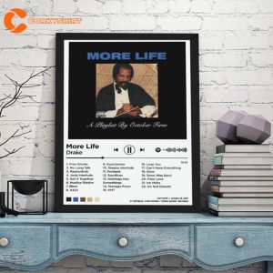 Drake Rapper Music More Life Album Tracklist Poster (1)