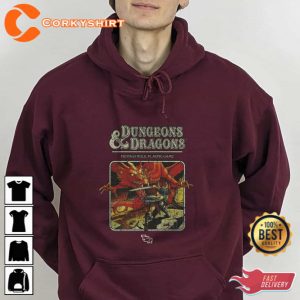 Dungeon And Dragon 5th Edition 1974 DnD Unisex Hoodie