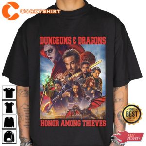 Dungeons And Dragons Movie 2023 Honor Among Thieves Unisex T-Shirt