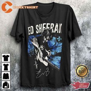 Ed Sheeran Guitar Popular Shirt for Music Fan