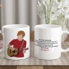Ed Sheeran SUPERMARKET FLOWERS Lyric Tour Concert 2023 Mug
