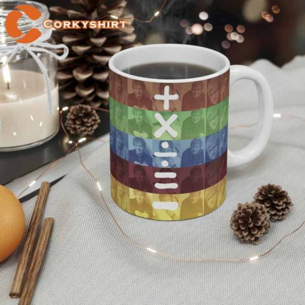 Ed Sheeran Singer Album Colours Perfect Coffee Mug