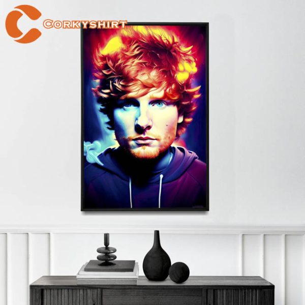 Ed Sheeran Tour Dates Trending Music Poster Wall Art