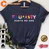 Equality Hurts No One Shirt Black Lives Matter Equal Rights