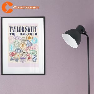 Eras Tour 2023 Swifties Fan Gift Poster Wall Art