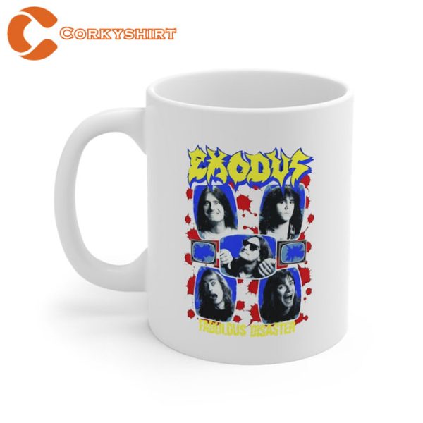 Exodus Fabulous Disaster 1989 Ceramic Coffee Mug